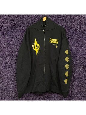Coheed and Cambria Tour Zip-Up Hoodie Size 2XL